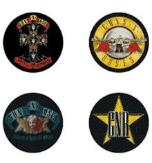 GUNS N ROSES - PACK OF 4