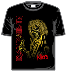 IRON MAIDEN - KILLERS EDDIE YELLOW